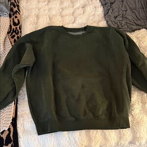 Brandy Melville Green Sweatshirt